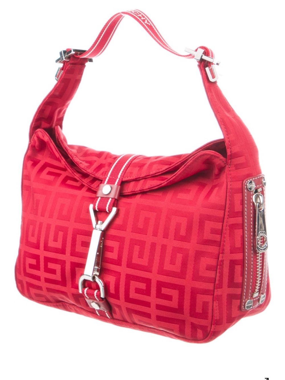 Givenchy Red Monogram Shoulder Bag